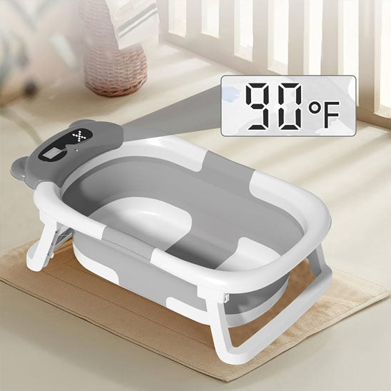 baignoire bebe indicateur temperature