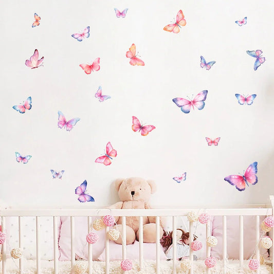 ButterfliesSticker™ - MultiCouleur - Berceaudebebe