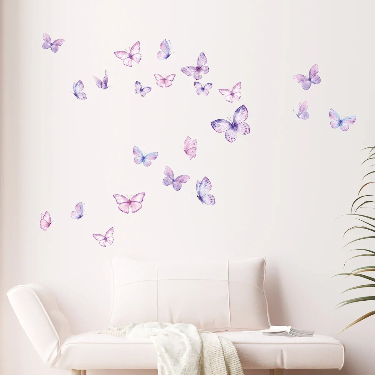 ButterfliesSticker™ - Violet - Berceaudebebe