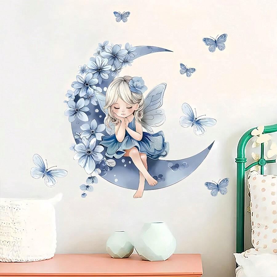 PrincesseSticker™ - Lune Bleue - Berceaudebebe